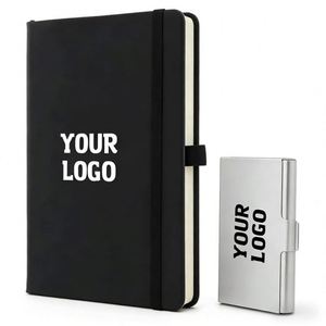 Personalized Wholesale Business Promo Gift <b>Note</b> <b>Books</b> A6 A5 Pu Leather Elastic Band Hardcover Journal Notebook With Logo - Product Image 1