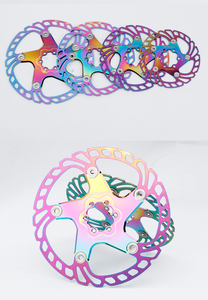 Rotor de Freio a Disco Colorido IIIPRO para Bicicleta de Estrada e Montanha 140mm 160mm 180mm 203mm Peças de Bicicleta - Product Image 5