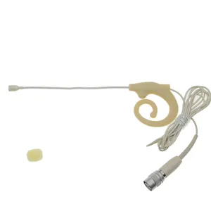 Microfone de orelha única de caracol, design inovador, gancho de orelha, microfone para técnico de áudio, atw, sem fio, sistema de microfone, micwl SN01-AT4