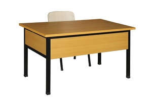 Meubles pour lycée, bureau et chaise double pour étudiants, pas cher, démontable, en MDF, table pour professeur - Product Image 2