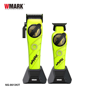 WMARK NG-8613KIT Tagliacapelli Ricaricabile con Batteria Ecologica, Trimmer di Precisione <span class=keywords><strong>per</strong></span> <span class=keywords><strong>Uomo</strong></span>, Kit da Barbiere ad Alta Velocità <span class=keywords><strong>per</strong></span> Salone - Product Image 5