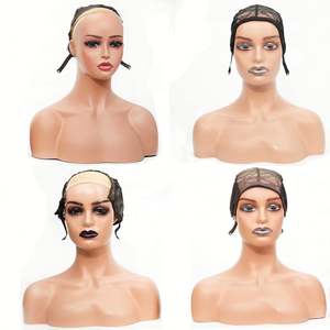 Bonnet de perruque élastique de haute qualité avec dentelle frontale 4*4 13*4, sangle réglable, vente en gros pour la fabrication de perruques, bonnets en filet de dentelle - Product Image 6