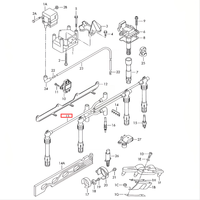 06A905430BF 06A905430R Kabel Pengapian untuk Volkswagen Beetle Golf Polo Audi A1 2010-2015 |   Penggantian OE