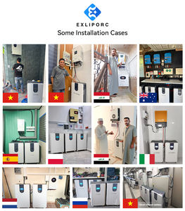 ארון אחסון אנרגיה סולארית 51.2v 30kw 50kwh פיצול שלב inverter 600ah סוללה עבור יישומים ביתיים - Product Image 5