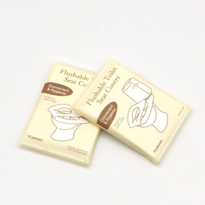 Coprisedili monouso essenziali per vasino carta lavabile per viaggi in aereo forniture per bagno e servizi igienici - Product Image 2