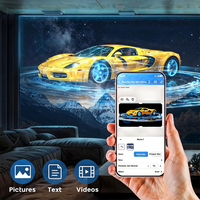 Película LED COB Transparente Flexible, Pantalla a Todo Color para Animación en Ventanas de Vidrio Interiores, Centros Comerciales, Tiendas Minoristas - Proveedor OEM