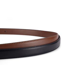 <span class=keywords><strong>Cintura</strong></span> da Donna all'Ingrosso, Larghezza 2cm, Classica ed Elegante, Personalizzabile, in Pelle <span class=keywords><strong>Marrone</strong></span> con Fibbia in Lega Semplice e Originale - Product Image 4