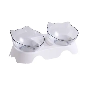 Wholesale 15 Tilted No-Slip 15 degrees Cat Ear Bowl Pet Bowls & Feeders Pet Supplies Bowls