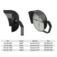 Projecteur LED SMD extérieur de haute qualité 1500W IP67 pour stade de football, terrain de sport, étanche et super lumineux