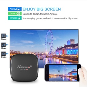 X88 <span class=keywords><strong>PRO</strong></span> T H313 2G 16G TV BOX Android10 Quad Core 2.4G Wifi 4K IP-Tv Boxes pour déplacer tous les canaux Smart Set Top Box STB X88proT - Product Image 5
