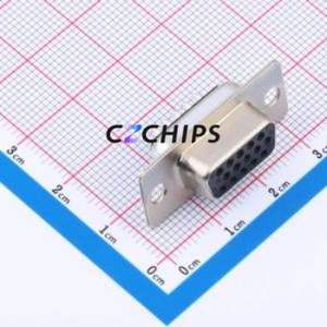 DS1035-15FBNSiSS D-Sub/VGA Connector Through hole Component (THT) Connector High Density D-Sub Female 15P Solder Wire Type - Product Image 1