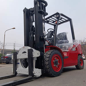 Фермерский порт, склад, китайский производитель, Montacargas, новый двигатель CPCD35, 3,5 тонный дизельный вилочный погрузчик с 3-ступенчатой мачтой - Product Image 5