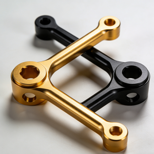 ISO9001 Certified Stainless Steel CNC Machined Motorcycle Rearset Brackets-Custom Anodized Colors No MOQ - Product Image 1