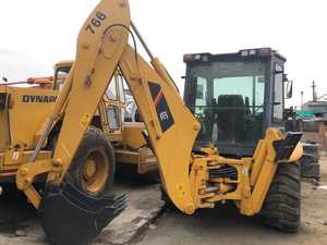 Retroexcavadora LIUGONG CLG766 usada de alta calidad Horas DE TRABAJO bajas Original Buen estado en stock Shanghai - Product Image 2