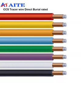 CCS Tracer <strong>Wire</strong> 10 Gauge 12 Gauge 14 Gauge Copper Clad Tracer <strong>Wire</strong> 10awg 12awg 14awg 16awg #12 #14 #18 HMWPE HDPE Tracer <strong>Wire</strong> - Product Image 1