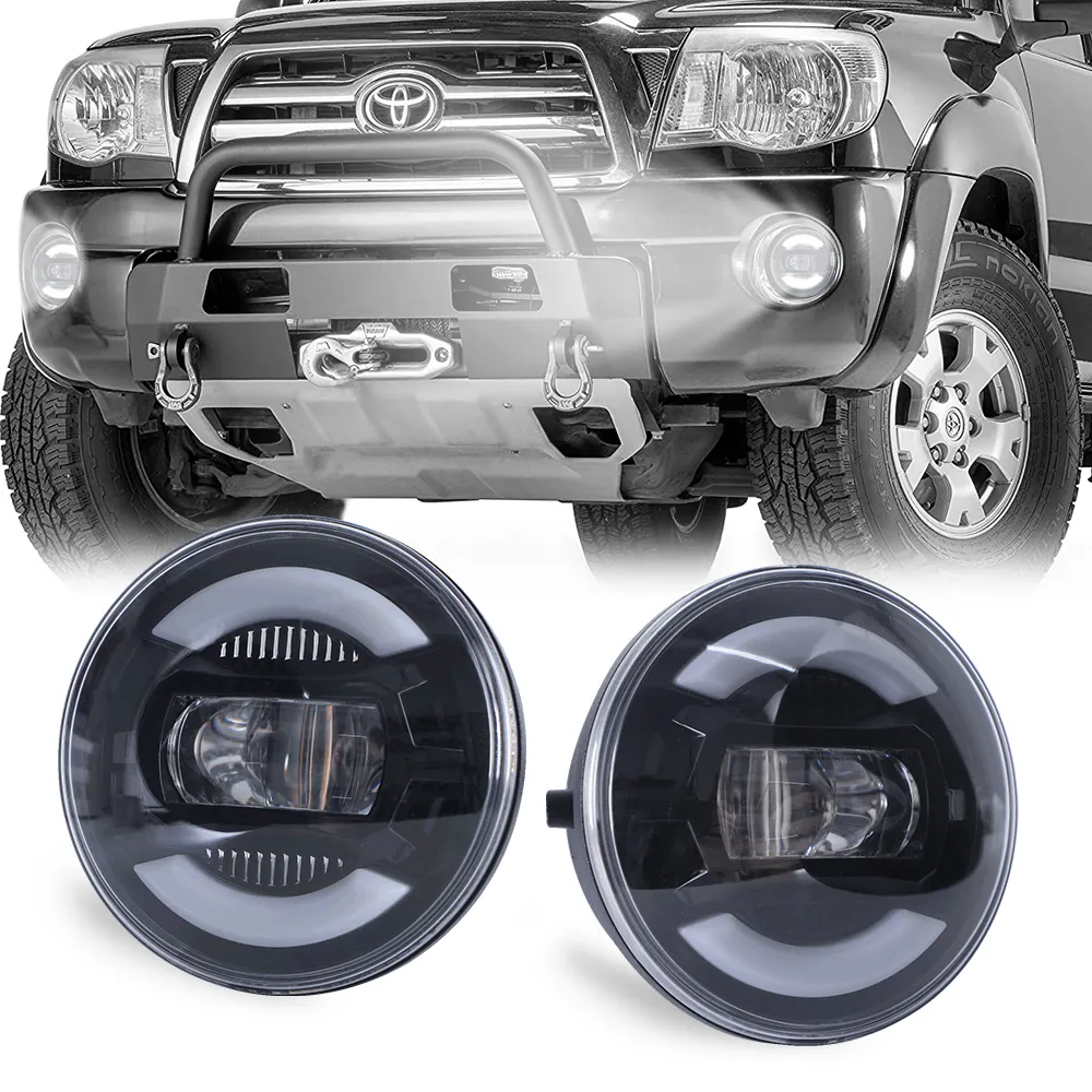 Lampu Kabut Bumper Led Rakitan Dot untuk Lampu Kabut Tacoma 2012 Sequoia 2015/ Tundra 2013 untuk Toyota Auto Light