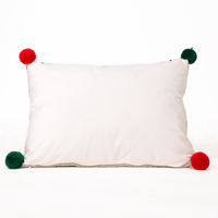 Coussin de Noël de haute qualité, 100% coton, design original et unique, moderne, personnalisable