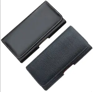 Smart PU Leather Holster Belt Clip Pouch Phone Case Leather Mobile phone pocket for iphone case smartphone