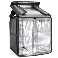 Sac isotherme étanche de grande capacité pour l'épicerie alimentaire pour la livraison de pizzas manger sac à dos de facteur OEM personnalisable