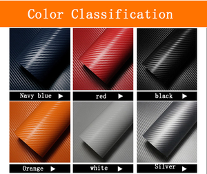 Film d'emballage en vinyle pour voiture, en Fiber de <span class=keywords><strong>carbone</strong></span>, couverture de carrosserie, 2D 3D 4D 5D 6D <span class=keywords><strong>7D</strong></span> 1.52*30m, si ventilation, noir et argent - Product Image 6