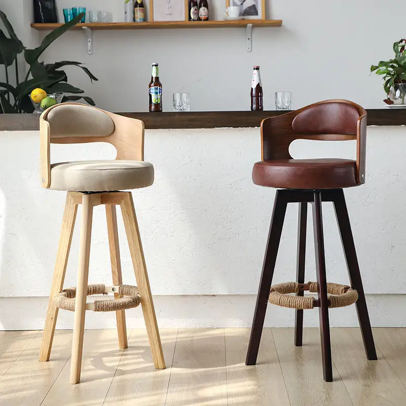 Cadeiras de bar modernas ajustáveis, cadeiras giratórias ajustáveis de altura para cozinha, balcão de jantar, móveis para casa e escritório