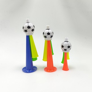 Ventilador de concierto de doble tono de cuerno de fútbol de juguete de porristas para eventos deportivos - Product Image 4