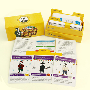 Boîte personnalisée <span class=keywords><strong>avec</strong></span> couvercle et base pour cartes de jeu, provenant d'un fabricant en gros de jeux de cartes personnalisés - Product Image 4