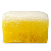 Éponge de savon colorée de forme ronde rectangulaire à effet de formage riche en performances OEM