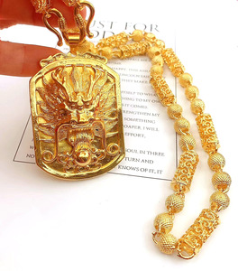 <span class=keywords><strong>Collana</strong></span> da <span class=keywords><strong>uomo</strong></span> in lega placcata in <span class=keywords><strong>oro</strong></span>, ciondolo con testa di drago in <span class=keywords><strong>oro</strong></span>, <span class=keywords><strong>collana</strong></span> con testa di drago vuota in <span class=keywords><strong>oro</strong></span> simulato - Product Image 5
