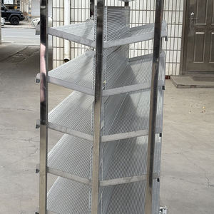 Custom stainless steel <b>rack</b> trolleys, food <b>drying</b> and baking trolleys (with brake wheels), aluminum <b>rack</b> trolleys - Product Image 2