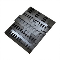 Plaque en plastique acétal POM noir sur mesure, résistante à l'usure, pour centre d'usinage, épaisseur 2-150 mm, pour applications mécaniques/engrenages