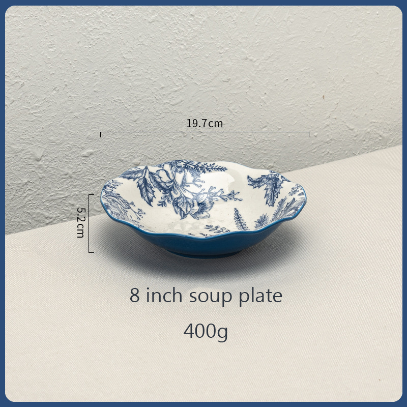 8 inch soup plate