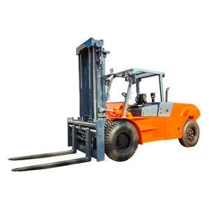 Prijs zware heftruck 12 ton 16 ton met 3M hefhoogte bovenliggende bescherming model CPCD160 dieselheftruck met vorkpositioneerder - Product Image 3