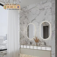 Nouvelle conception de plaque de marbre en PVC imprimée en 3D, épaisseur 3 mm, 4x8 pieds, pour la décoration murale intérieure