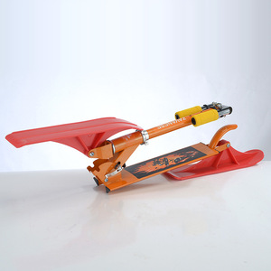 Scooter de nieve Zavaneese 2 en 1 para niños, plegable, con altura ajustable, para niños de 3 años en adelante - Product Image 4