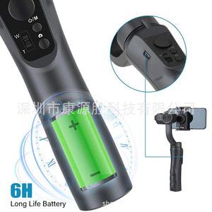 Estabilizador de teléfono móvil F6 con gimbal de tres ejes y seguimiento por IA para transmisiones en vivo de TikTok y grabaciones de seguimiento. - Product Image 4