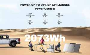 แบตเตอรี่ LiFePO4 3000W สถานีพลังงานสำรองแบบพกพา เกรด EV ขายส่ง - Product Image 6