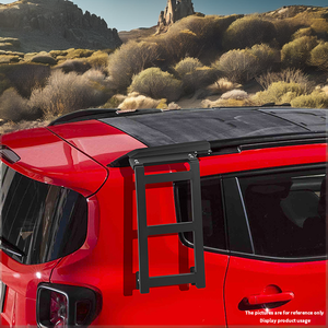 Échelle d'extension de fenêtre arrière en alliage d'aluminium (droite/gauche) pour Renegade 2016+ Installation facile Accessoires extérieurs de luxe - Product Image 2