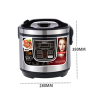Cuisinière à riz électrique multifonctionnelle intelligente HALEY, fournisseur vérifié OEM, pour les distributeurs professionnels de cuisine