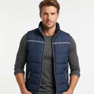 <span class=keywords><strong>Chaleco</strong></span> <span class=keywords><strong>Acolchado</strong></span> Personalizado con Logotipo para <span class=keywords><strong>Hombre</strong></span>, <span class=keywords><strong>Chaleco</strong></span> <span class=keywords><strong>sin</strong></span> Mangas, Chaqueta <span class=keywords><strong>sin</strong></span> Mangas Acolchada, <span class=keywords><strong>Chaleco</strong></span> de Invierno para Uso Diario en Varios Colores - Product Image 2