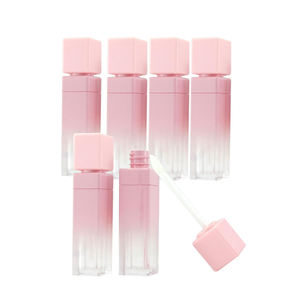 Elegantes Tubos Cuadrados para Brillo Labial de 10 ml con Logotipo Imprimible, Venta Directa de Fábrica - Product Image 1