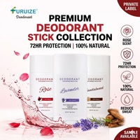 Déodorant naturel en stick Furuize sans aluminium pour hommes et femmes, soin corporel, fraîcheur, déodorant en marque privée