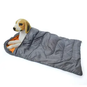 Slaapzak Outdoor Camping Hond Bed Mat Zachte Fleece Kussen Matras Voor Kleine Grote Honden Met Opbergtas Pad