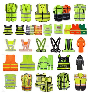 Reflectante de seguridad reflectante para capó de advertencia, cinta reflectante de transferencia de calor, chaleco de seguridad para construcción, Clase 2 - Product Image 1