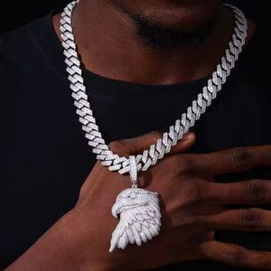 Colgante de Hip Hop Personalizado de Aleación 925, Joyería Clásica Unisex para Fiestas, Venta al por Mayor, Colgantes de Lujo con Circonitas Cúbicas y Engaste de Garra, Más Vendidos - Product Image 5