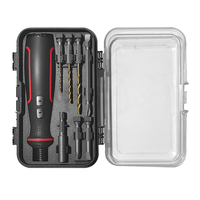 Destornillador Eléctrico Recargable por USB de 3.6V con Luz LED, Mini Herramienta Eléctrica Inalámbrica Multiusos para Bricolaje y Hogar