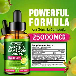 OEM Keto diyet damla kilo kaybı damlalar Garcinia Cambogia sıvı takviyesi iştah bastırıcı organik Garcinia Drops gia damlalar - Product Image 2