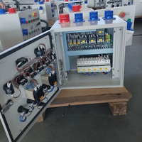 Boîte de contrôle intelligente de pompe à eau industrielle étanche IP65 triphasé 380V Équipement de distribution d'énergie de niveau automatique