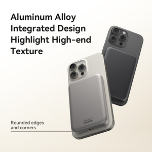 Từ 10k siêu mỏng hợp kim Type-C ngân hàng điện 20W không Dây sạc nhanh sạc di động hàng ngày pin sạc không dây - Product Image 3