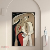 Personnalisée Moderne Meilleur Couple Figure & Portrait Mur Art Original Peint À La Main Toile Peinture À L'huile pour La Décoration Intérieure
